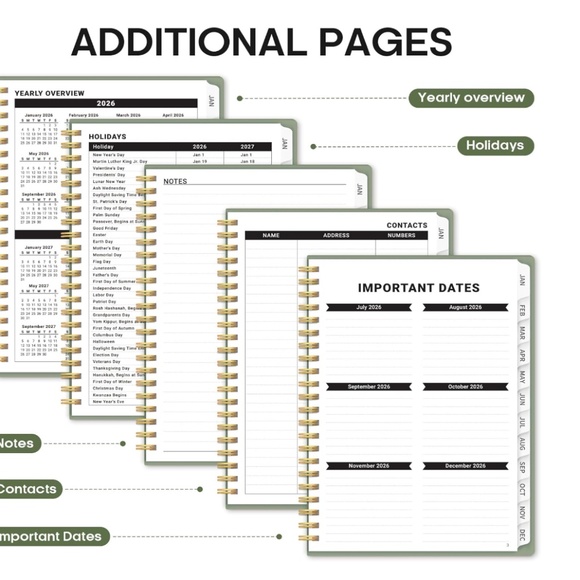 2026 Planner Monthly Planner - Picture 5 of 5